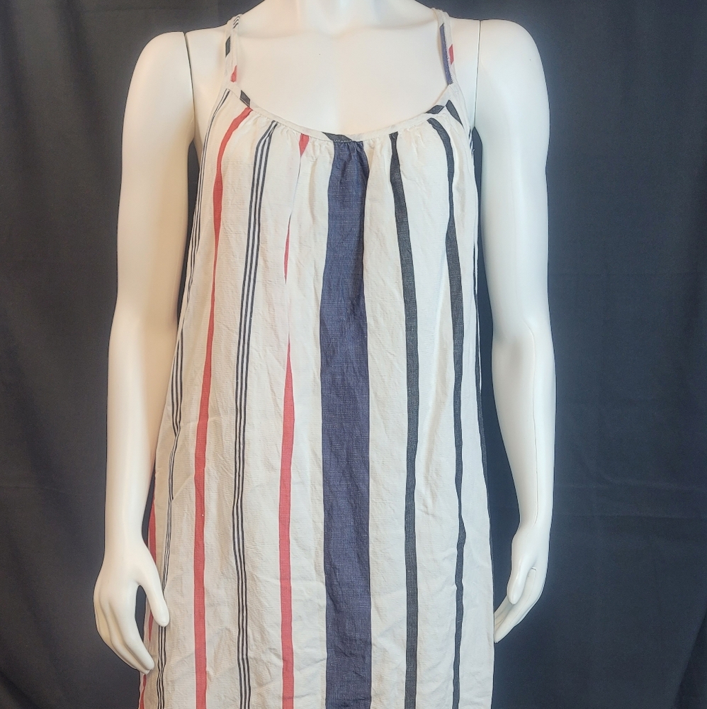 Striped Sleeveless Dress
